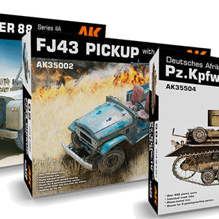 NEW RANGE 1:35 SCALE MODELS FROM AK INTERACTIVE