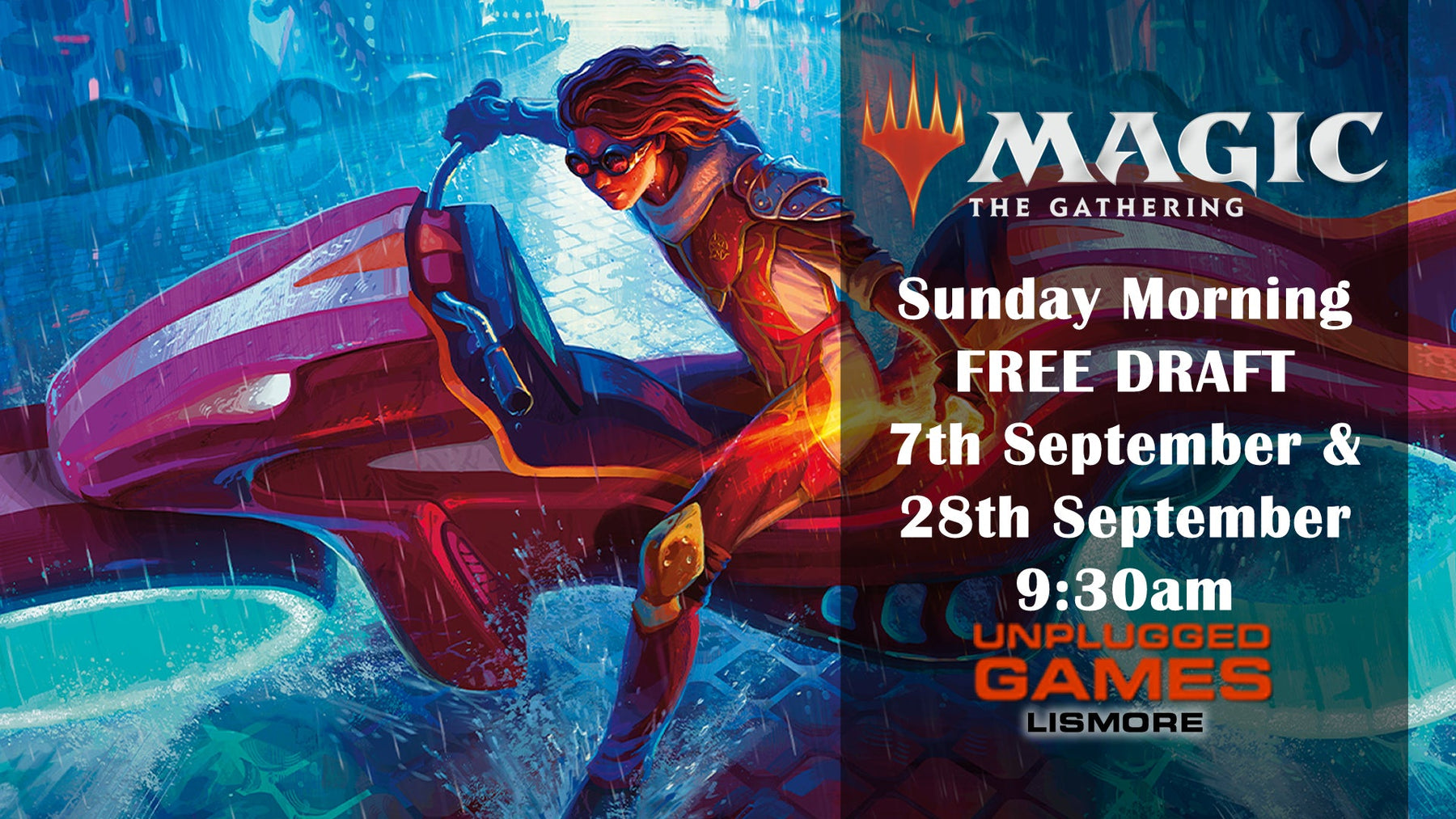 FREE MAGIC: THE GATHERING DRAFTS IN SEPTEMBER