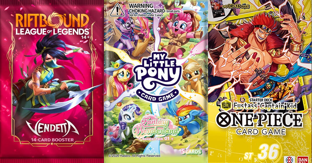THREE BIG TRADING CARD RELEASES TOMORROW AT UNPLUGGED
