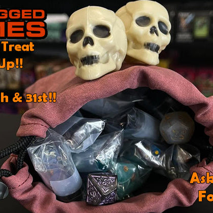 Trick Or Treat at Unplugged Games on Halloween