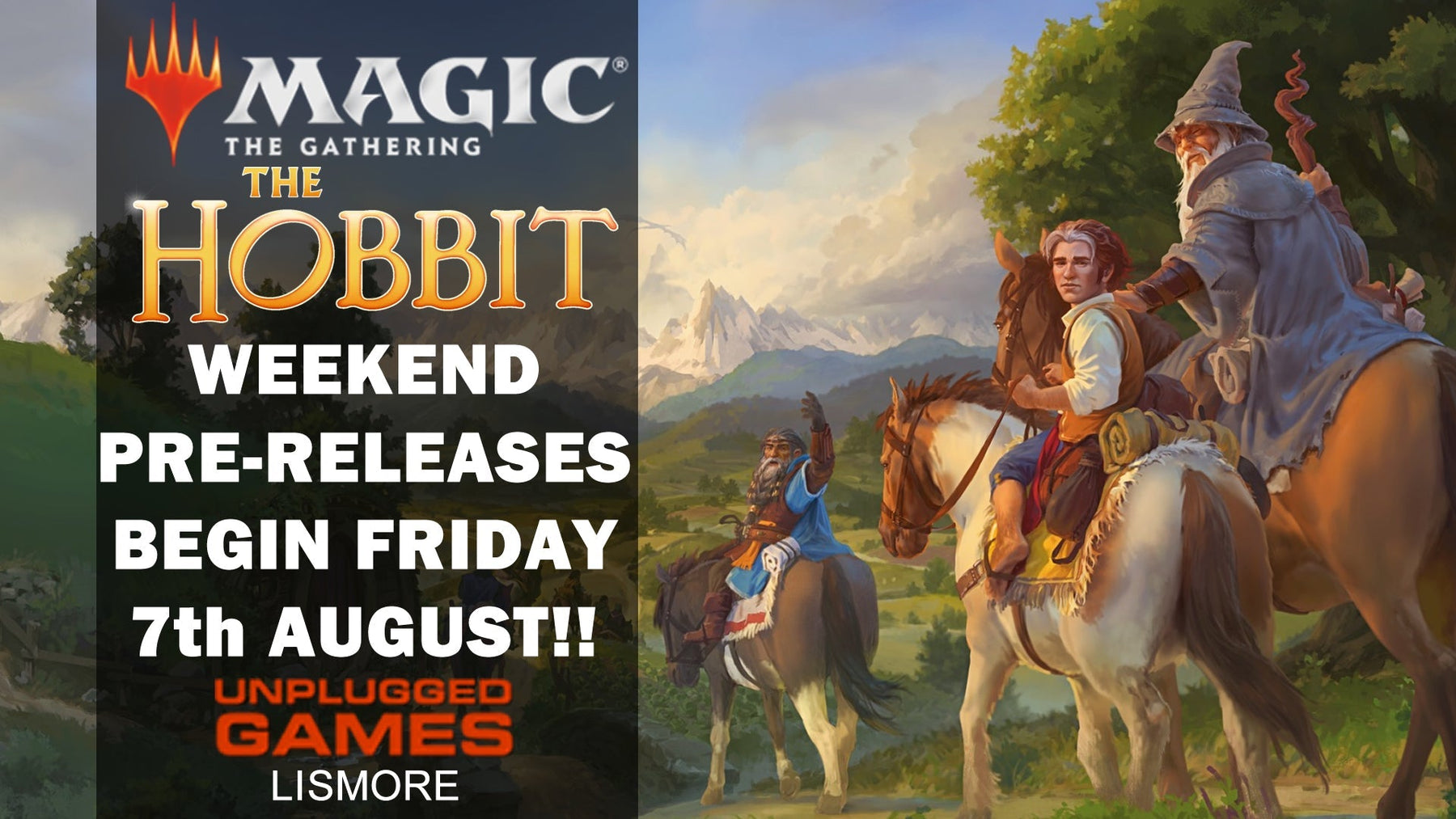 Magic: The Gathering The Hobbit PRE-RELEASES Begin This Friday!!
