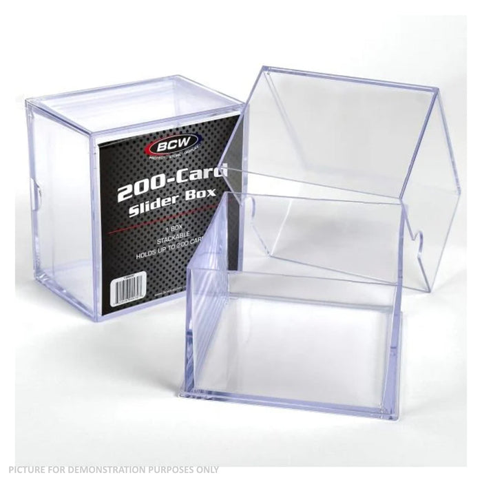 BCW 2 Piece Slider Box 200ct