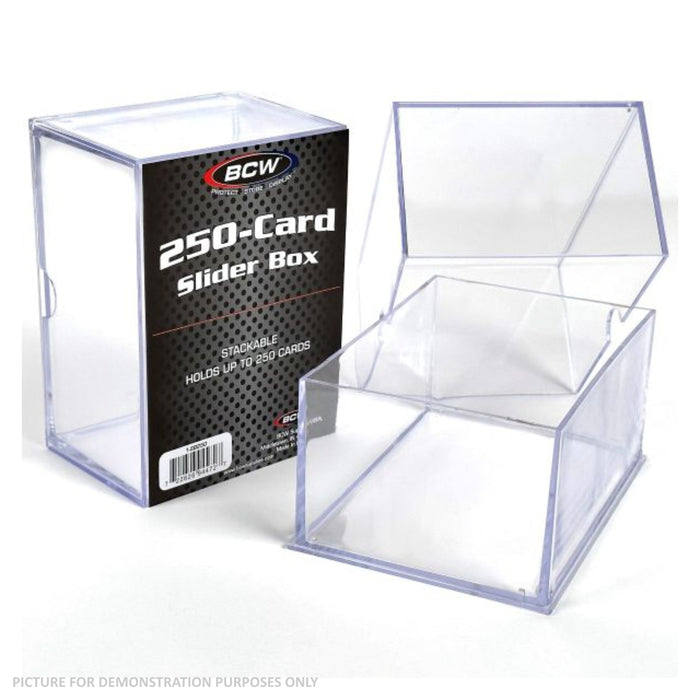 BCW 2 Piece Slider Box 250ct