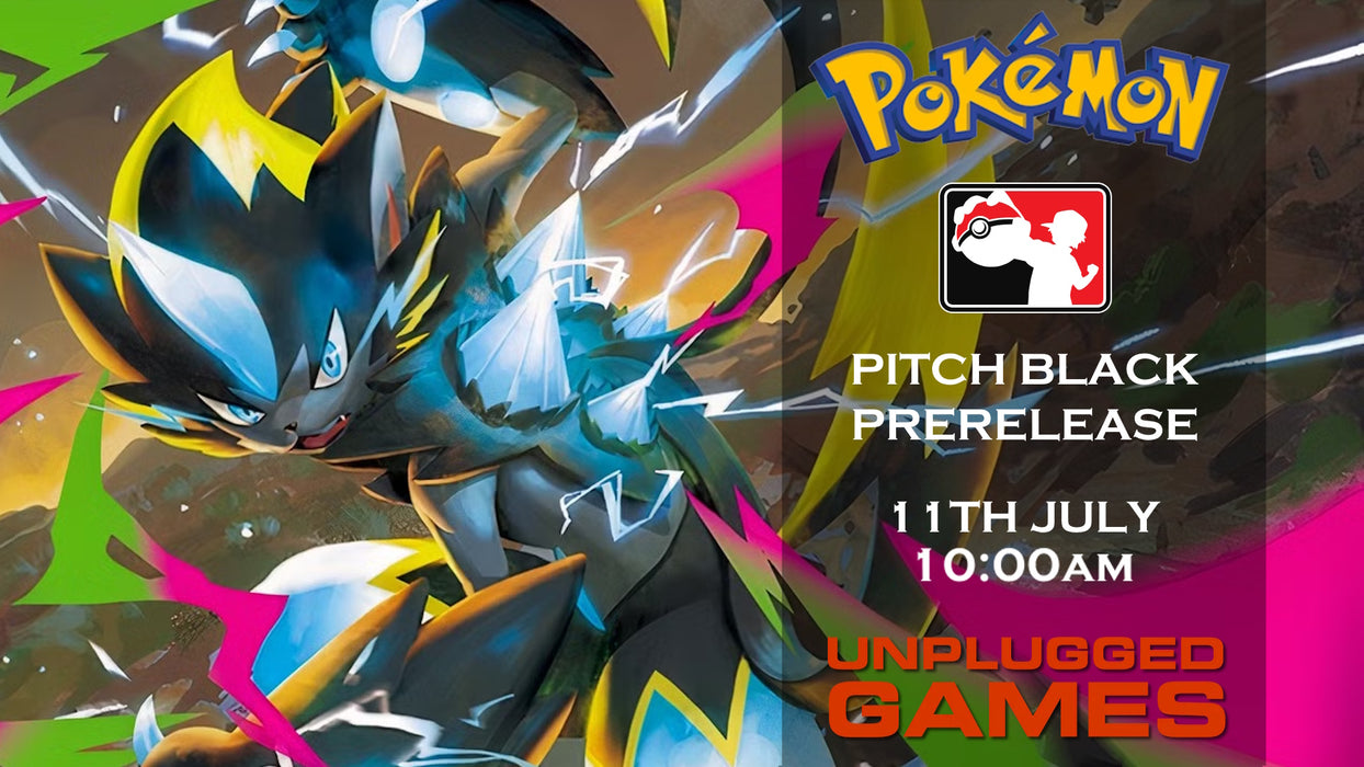Pokemon Pitch Black Prerelease - 11th July - EVENT ENTRY
