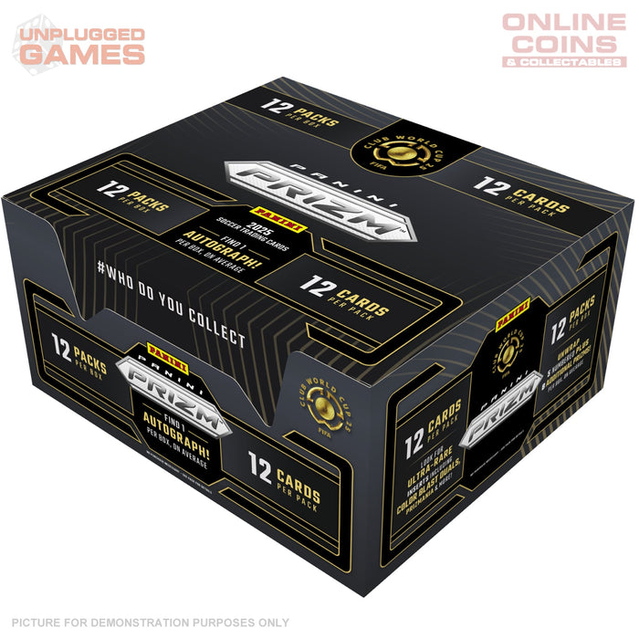 2025 Panini Prizm FIFA World Cup  Soccer Mega Box