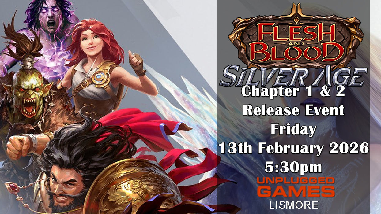 Flesh & Blood - Silver Age Release Event - 13th February - EVENT ENTRY