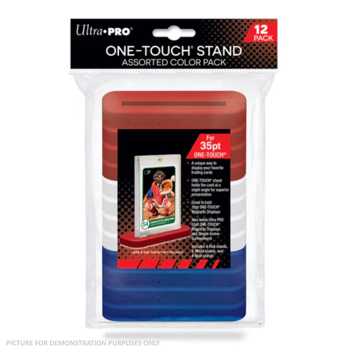 Ultra Pro One-Touch 35pt Stands - Assorted Colours - Pack of 12