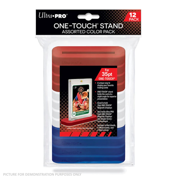 Ultra Pro One-Touch 35pt Stands - Assorted Colours - Pack of 12