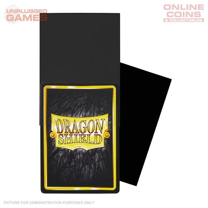Dragon Shield 100 Perfect Fit Sleeves - Thick - Black