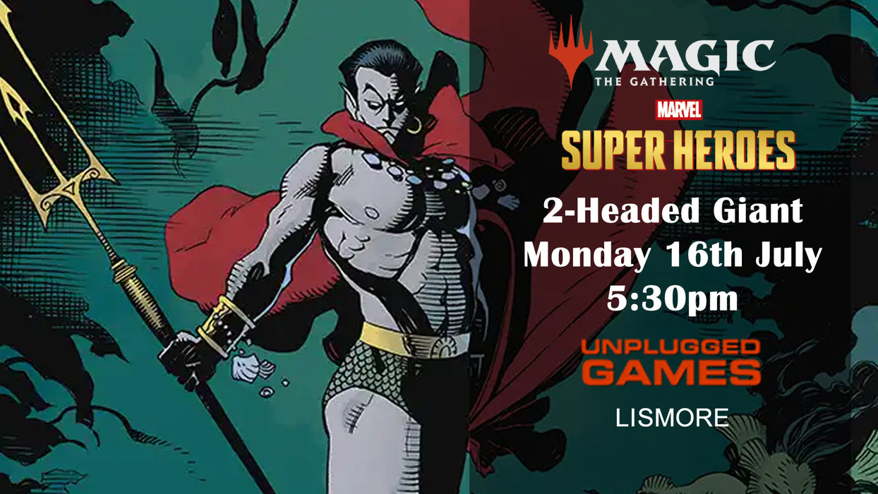 Magic: The Gathering MARVEL Super Heroes - Commander Two-Headed Giant - 16th July - EVENT ENTRY