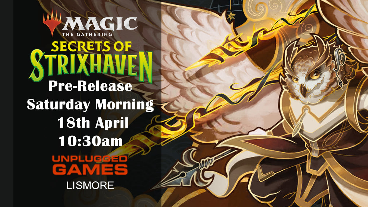Magic: The Gathering Secrets of Strixhaven - Saturday Morning Pre-Release - 18th April - EVENT ENTRY