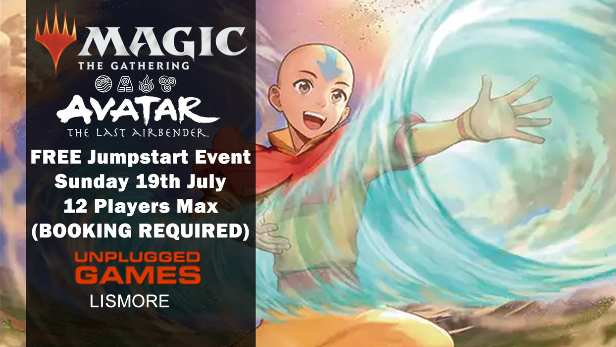 Magic: The Gathering FREE Avatar: The Last Airbender JUMPSTART Event - 19th July - EVENT ENTRY