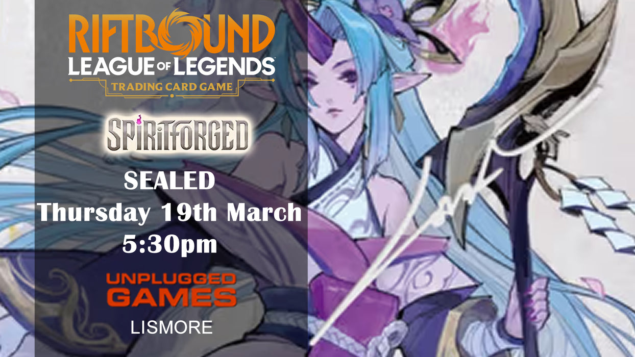 Riftbound Spiritforged SEALED Event - Thursday 19th March - EVENT ENTRY