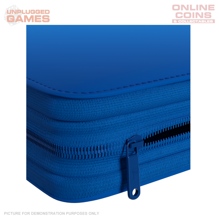 Palms Off Gaming Stealth 12 Pocket Zip Binder - BLUE
