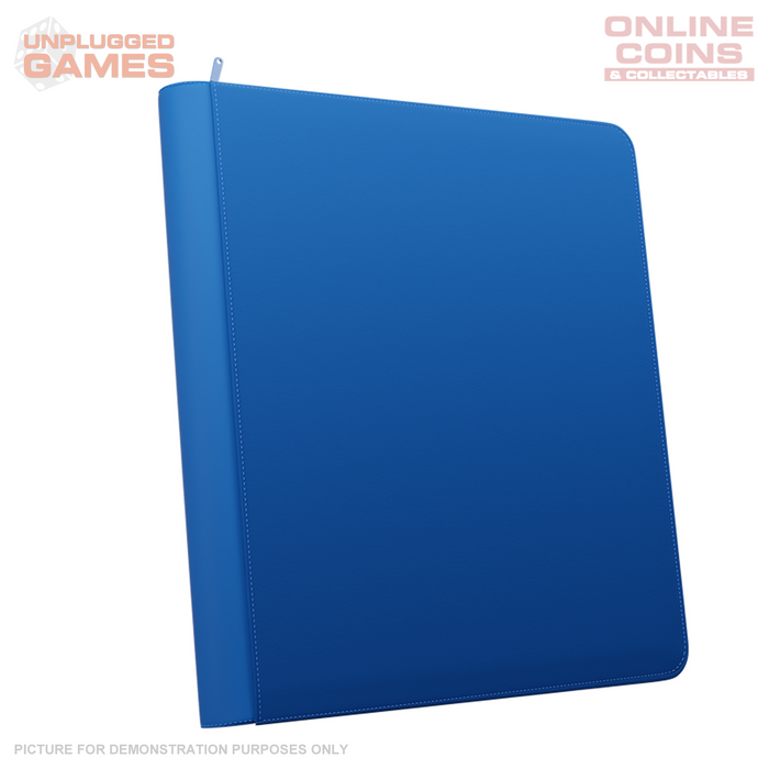 Palms Off Gaming Stealth 12 Pocket Zip Binder - BLUE