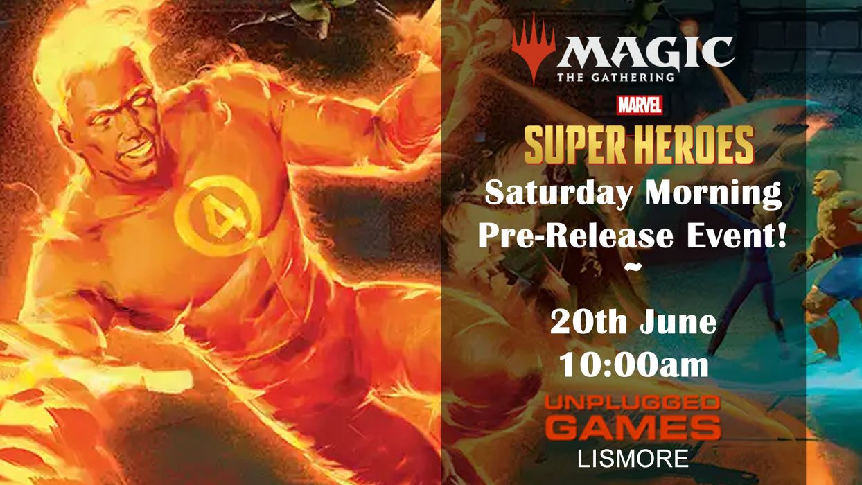 Magic: The Gathering Marvel Superheroes - Saturday Morning Pre-Release & Costume Competition- 20th June - EVENT ENTRY