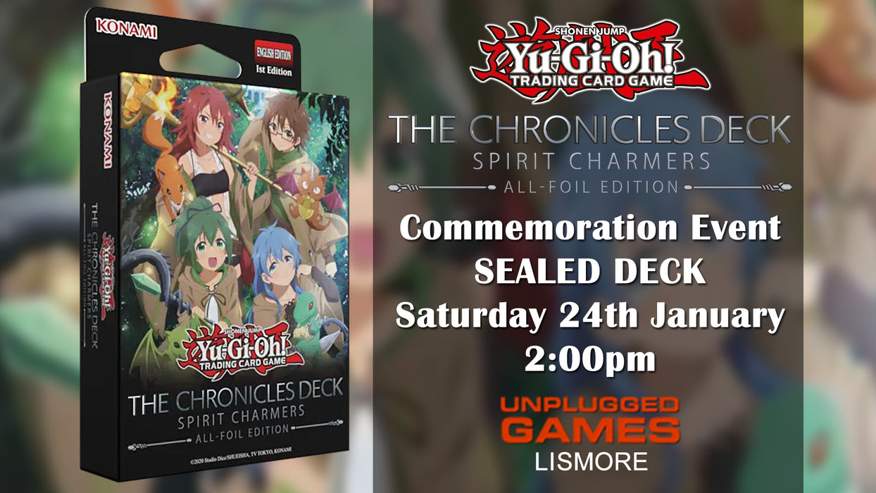 Yu-Gi-Oh Spirit Charmers Deck Commemoration Event - January 24th - EVENT ENTRY