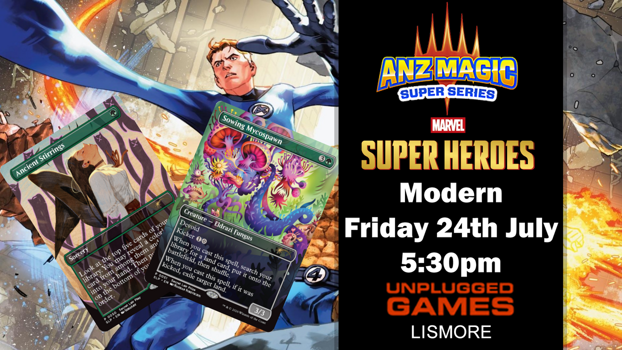 Magic: The Gathering - ANZ Super Series Cycle 13 STORE QUALIFIER (#2) Modern - Friday 24th July - EVENT ENTRY