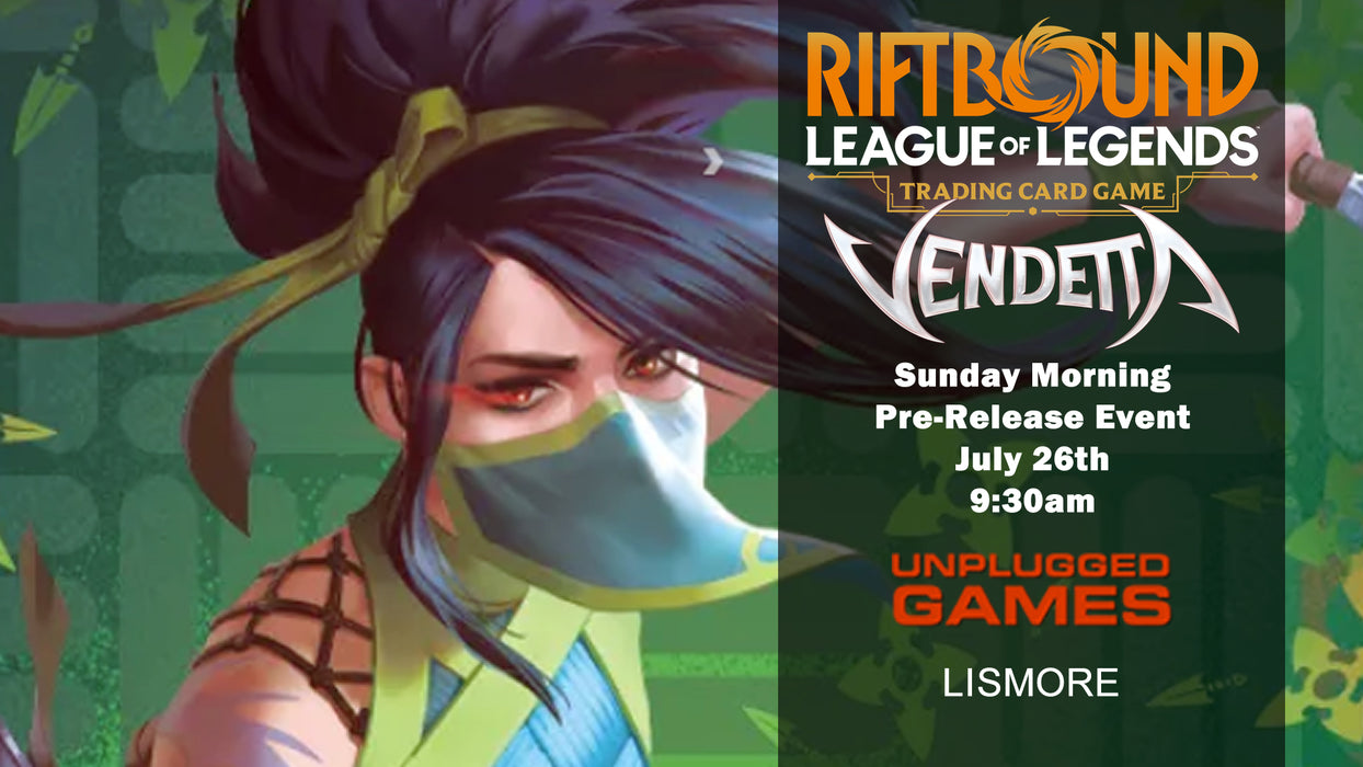 Riftbound Vendetta Pre-Rift Event - July 26th - EVENT ENTRY
