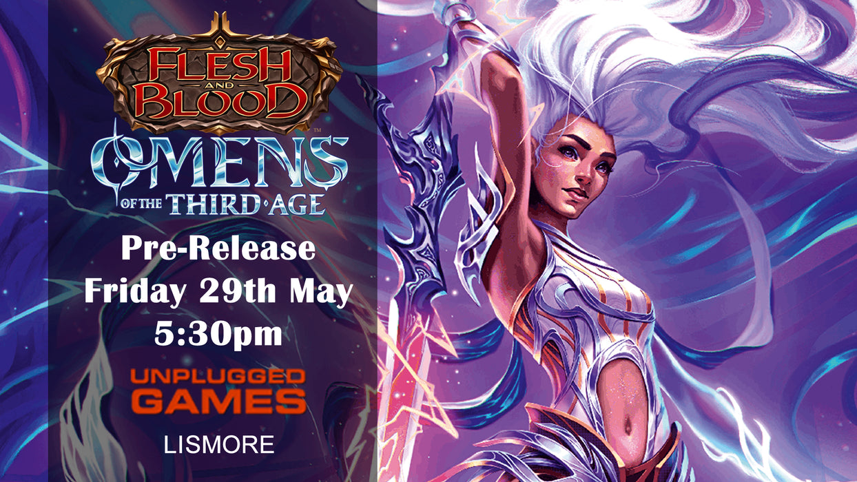 Flesh & Blood: Omens of the Third Age - Prerelease - 29th May - EVENT ENTRY
