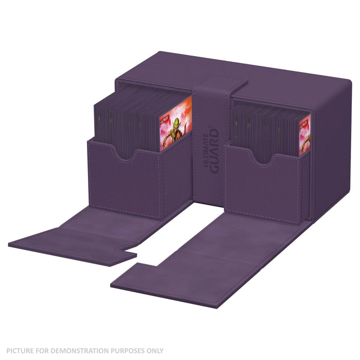 Ultimate Guard Twin Flip'n'Tray Xenoskin 200+ Monocolour PURPLE