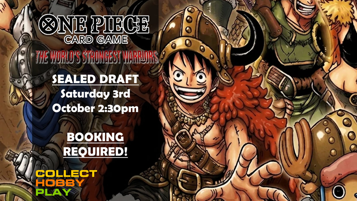One Piece OP-17 "The World's Strongest Warriors" SEALED Draft - Saturday 3rd October - EVENT ENTRY