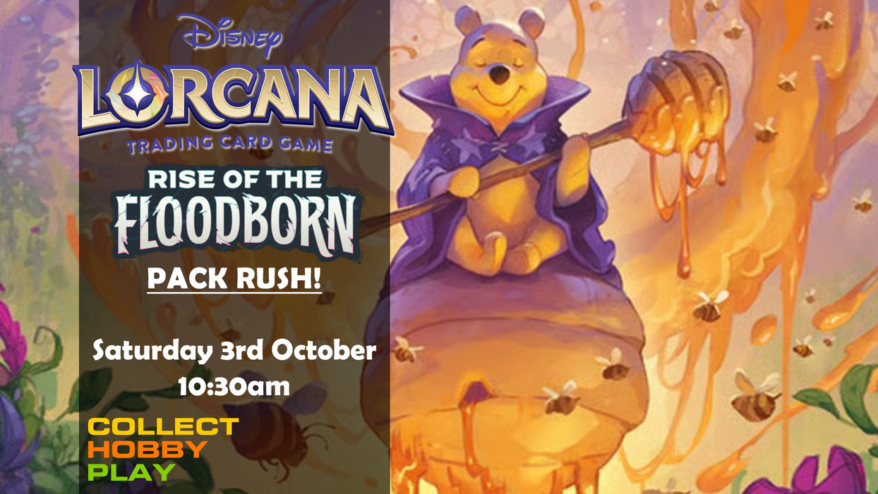Disney Lorcana - Set 2 - Rise of the Floodborn - PACK RUSH - 3rd October - EVENT ENTRY