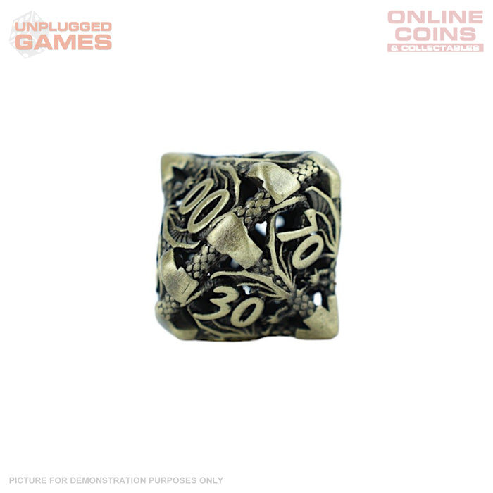 LPG Dice RPG Set Hollow Dragon - Tarnished Gold