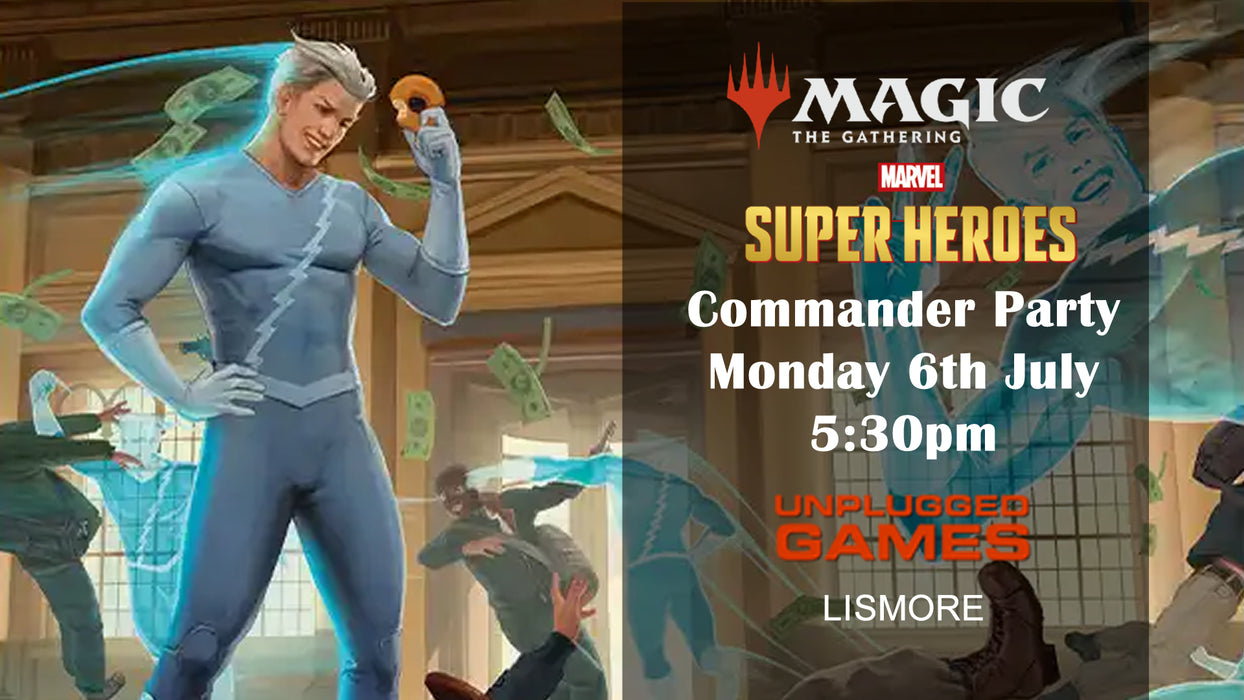 Magic: The Gathering Marvel Super Heroes- Commander Party - 6th July - EVENT ENTRY