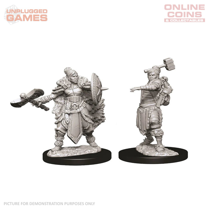 Dungeons & Dragons Nolzurs Marvelous Unpainted Miniatures - Half-Orc Barbarian