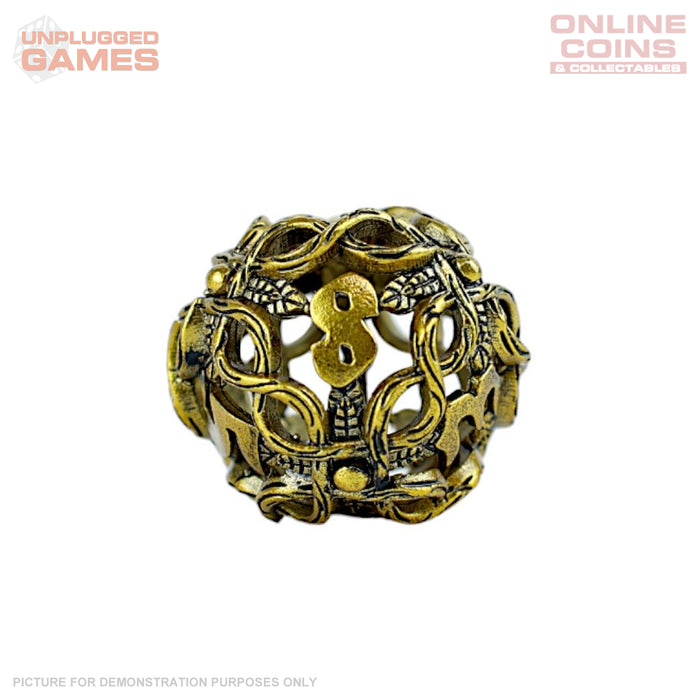 LPG Dice RPG Set Hollow Vines - Ancient Bronze