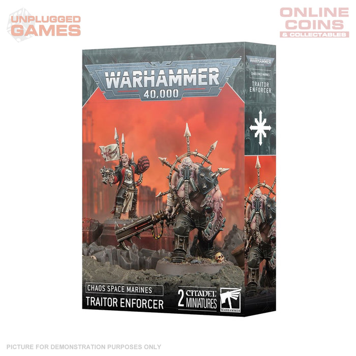 Warhammer 40,000 - CHAOS SPACE MARINES TRAITOR ENFORCER