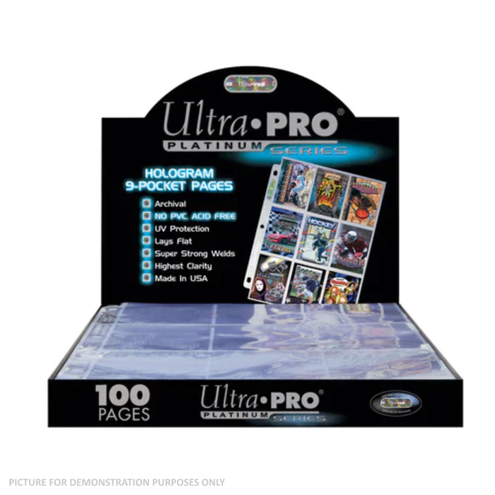Ultra Pro PLATINUM 9 Pocket Standard Pages - 10 Loose