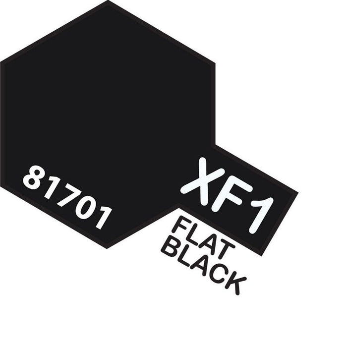Tamiya Acrylic Mini XF-1 Flat Black