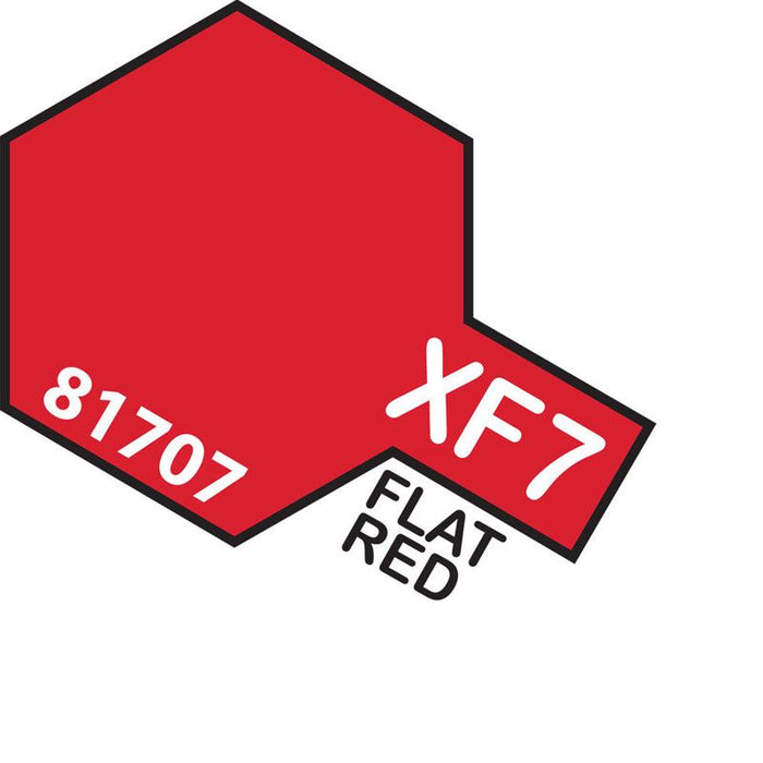 Tamiya Acrylic Mini XF-7 Flat Red