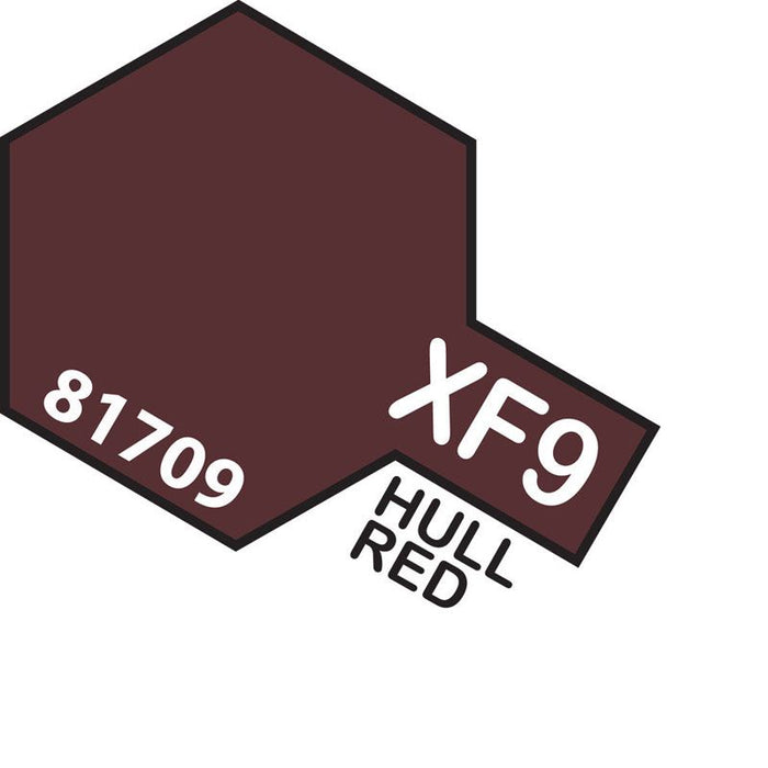 Tamiya Acrylic Mini XF-9 Hull Red
