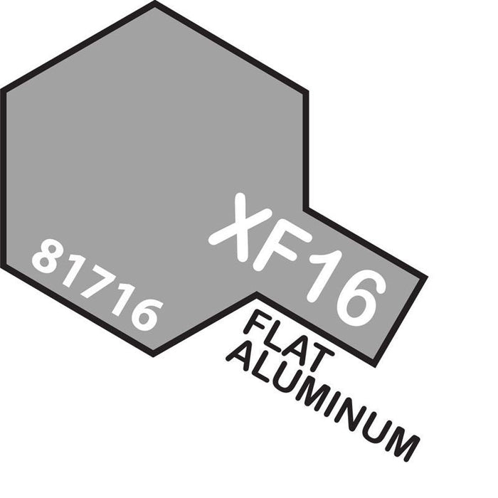 Tamiya Acrylic Mini XF-16 Flat Aluminum