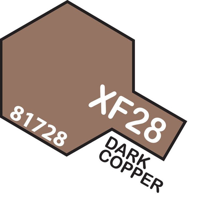 Tamiya Acrylic Mini XF-28 Dark Copper