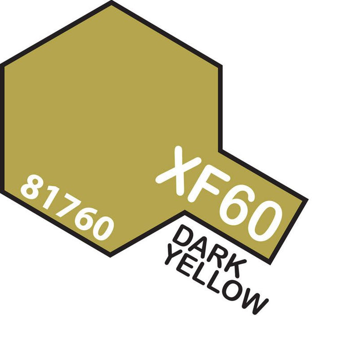 Tamiya Acrylic Mini XF-60 Dark Yellow
