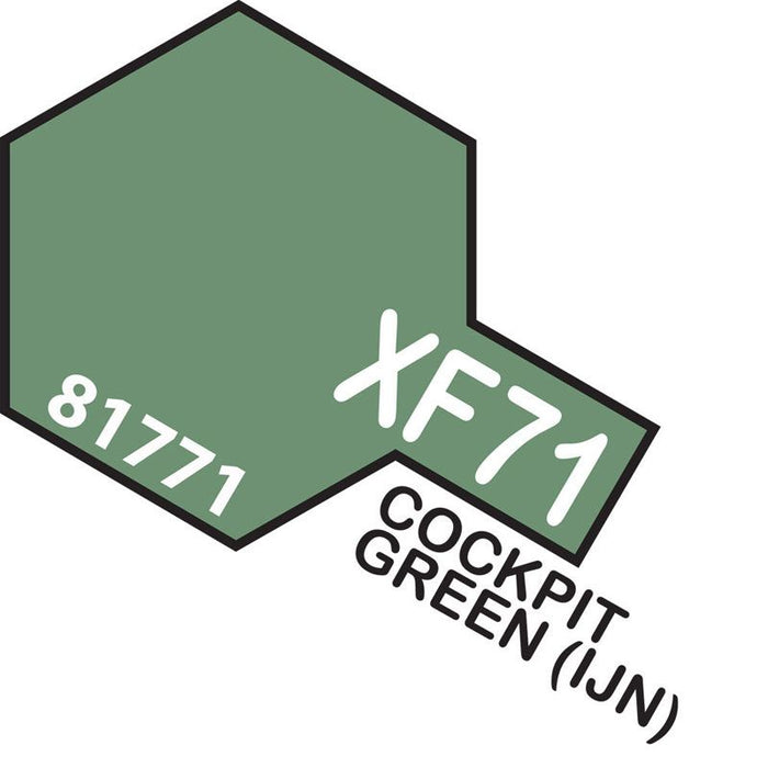 Tamiya Acrylic Mini XF-71 Cockpit Green