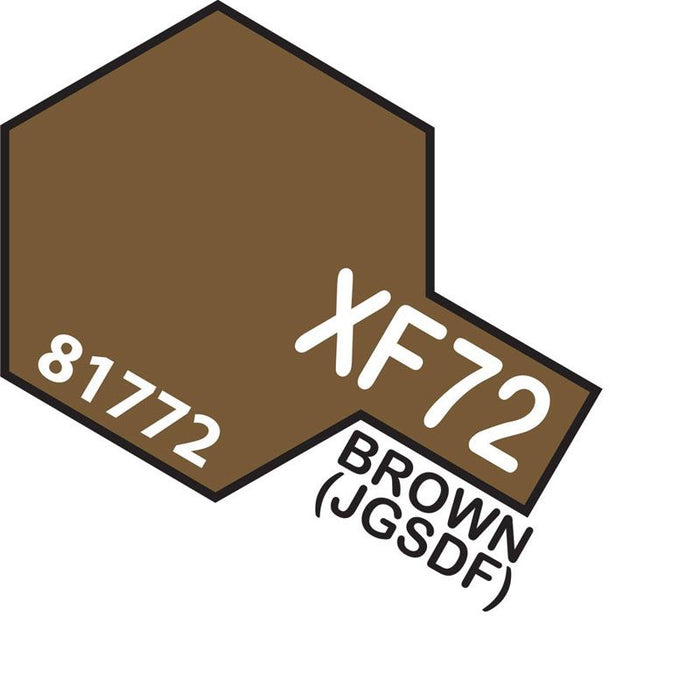 Tamiya Acrylic Mini XF72 Brown (Jgsdf)