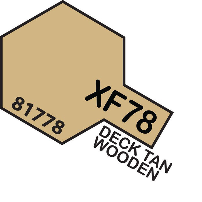 Tamiya Acrylic Mini XF78 Wooden Deck Tan