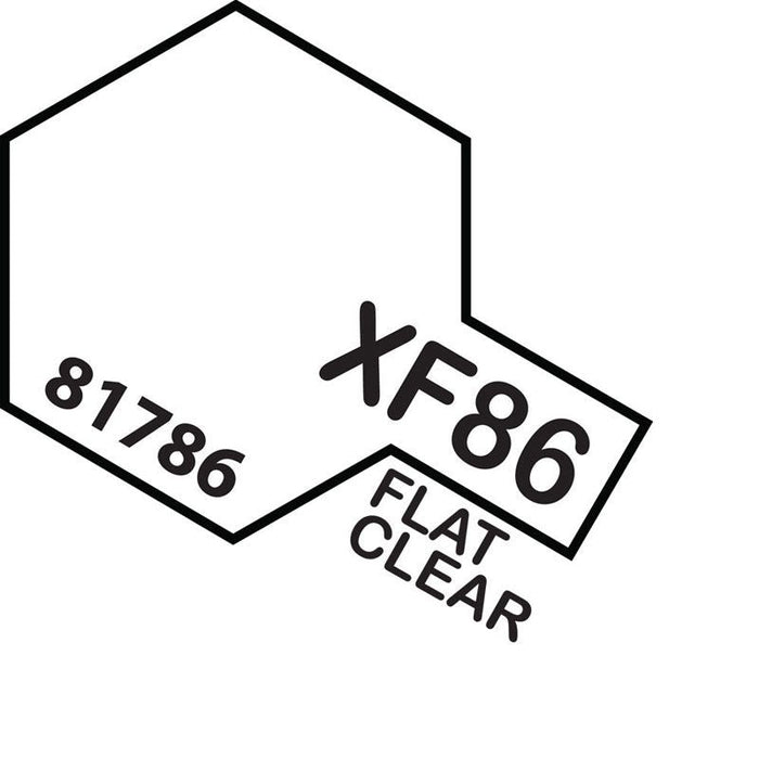 Tamiya Acrylic Mini XF-86 Flat Clear