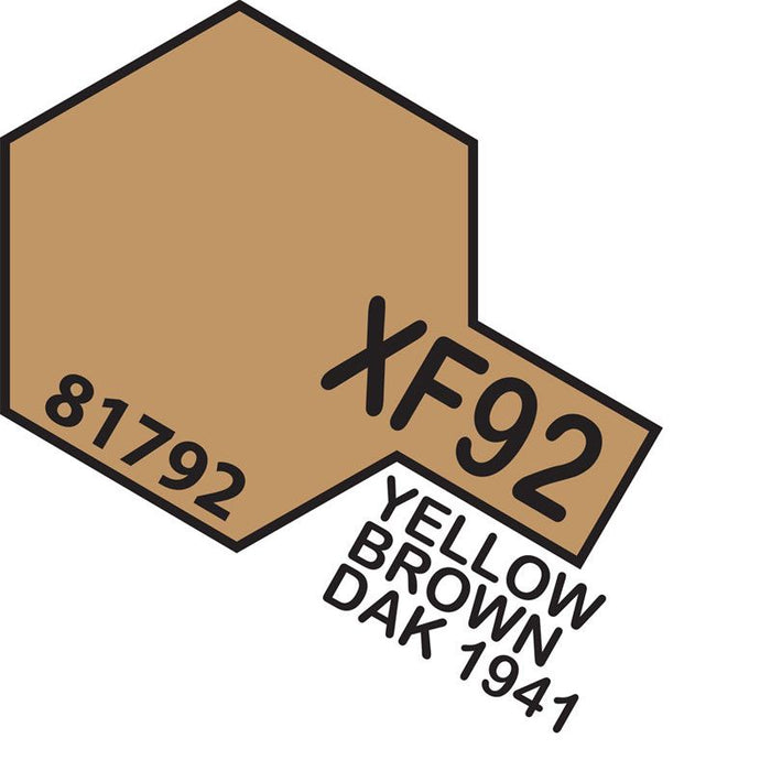 Tamiya Mini XF-92 Yellow-Brown Dak 1941