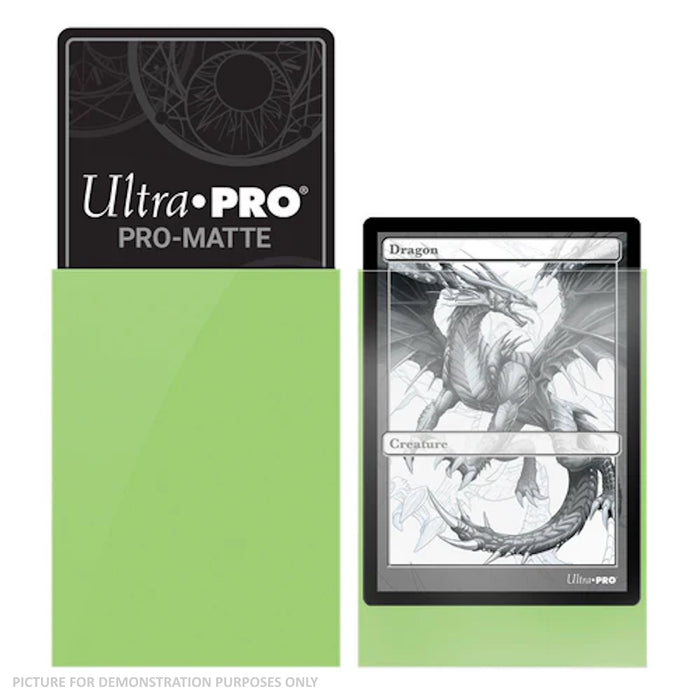 ULTRA PRO PRO-Matte - Deck Protector Sleeves Lime Green 50ct