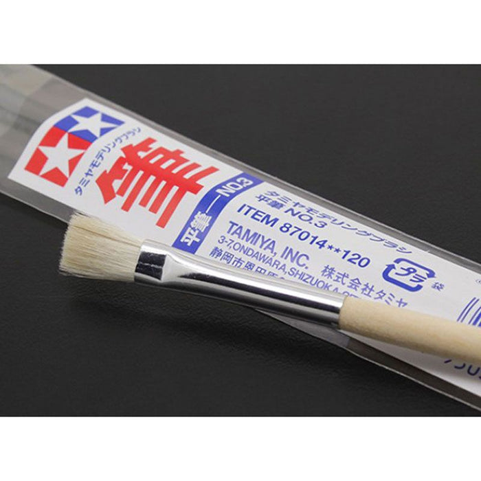 Tamiya Flat Brush No.3