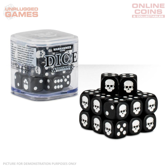 Warhammer Dice Set - BLACK