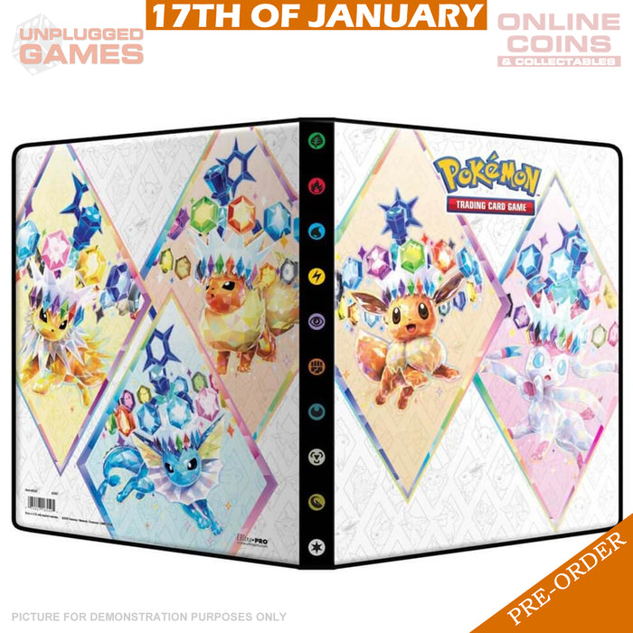 ULTRA PRO Pokémon TCG - Portfolio 9PKT Scarlet & Violet 8.5 Prismatic Evolutions - PRE ORDER