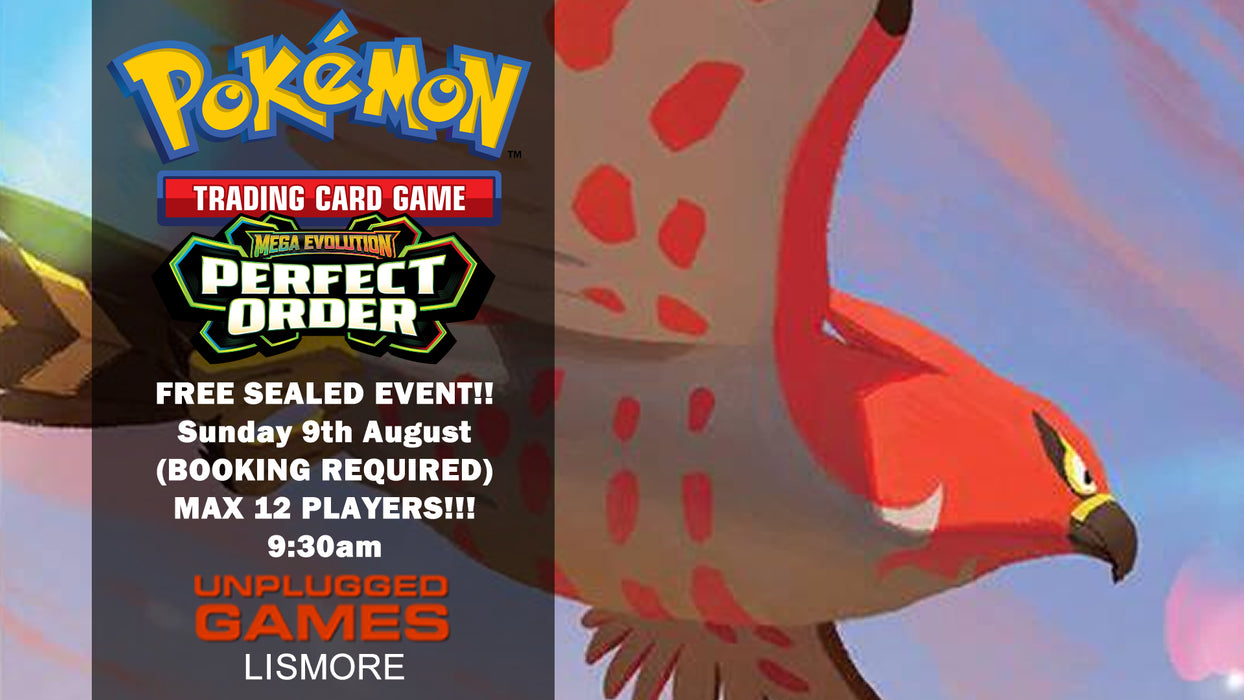 Pokemon Perfect Order FREE SEALED Event - Sunday 9th August - EVENT ENTRY