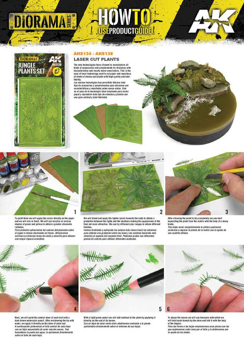 AK Interactive - Vegetation - Fern (1/32 and 1/35)